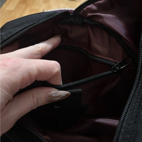 Solo Black and Burgundy Backpack - Picture 5 of 9